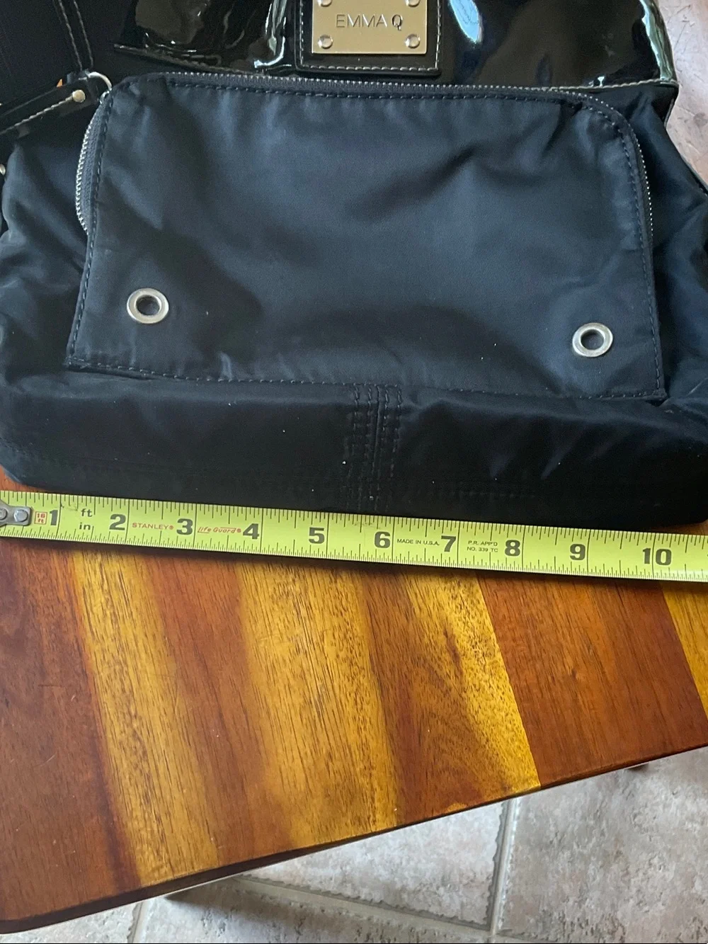 Black Crossbody Bag - Sleek Everyday Shoulder Bag